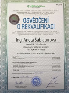 certifikát